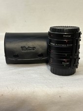 Vivitar AT-5 Macro Extension Tube Set 12mm 20mm 36mm Minolta SR MC MD Mount