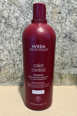 Aveda Color Control Shampoo (Light) - Free Pump - 33.8 fl oz (1 Liter) Sealed