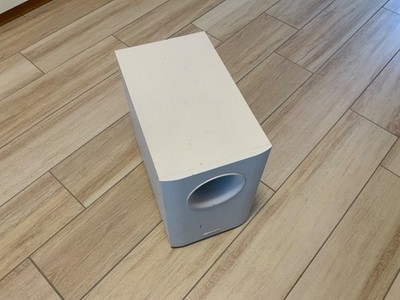 Canton Subwoofer M240, Weiß, aktiv, powered Bass, gebraucht