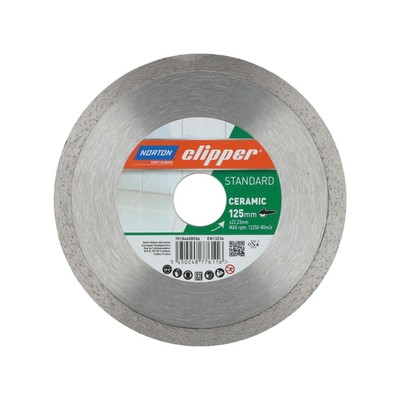 Disque Diamant Norton Expert Pour Béton - 125 X 22,23 Mm - Haute Qualité