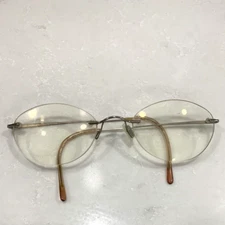 Marchon Airlock 2  Eyeglasses 135 mm Rimless Metal Frames