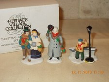 Heritage Village Collection A Christmas Carol Morning set of 3 5588-3