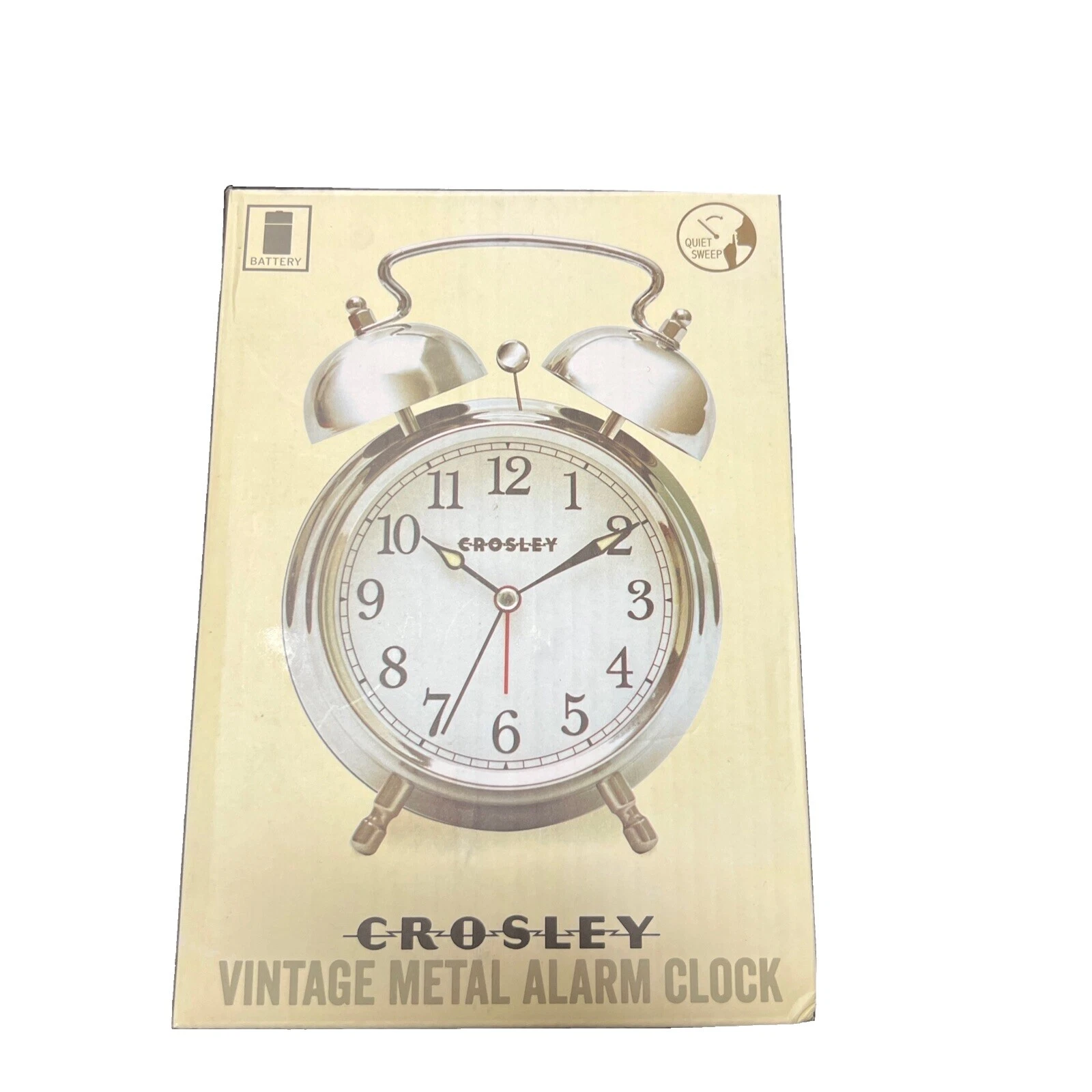 Relojes despertadores de Crosley y Radio Reloj