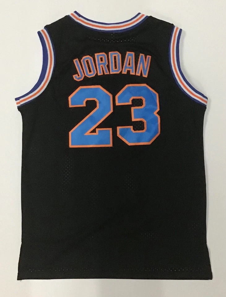 Camiseta Tune Squad Space Michael Jordan #23 Novedad Halloween Hombres Pequeña LEER Foto 2 de 4