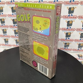 Bandai Golf Pebble Beach Challenge New Sealed VGA WATA CGC Nintendo NES Pink SOQ