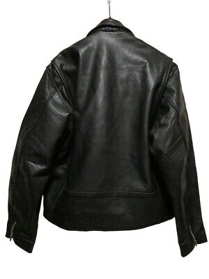 ジャケット・アウター 90s vintage double riders leather jacket Double Leather Riders Motorcycle Jacket Mens Size 48 leather