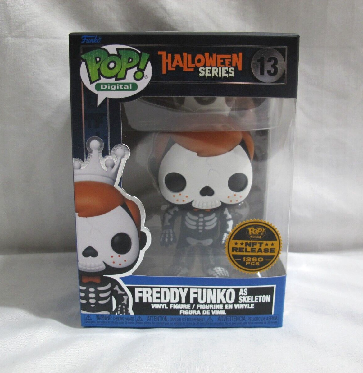 Funko Digital Halloween Freddy As Skeleton #13 Legendary LE 1260 Fast  Ship