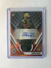 Jayden Reed 2023 Phoenix Football Bronze RPA #RAJ-JR /149 Green Bay Packers 