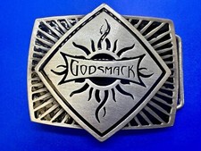 GODSMACK Album Emblem American Rock Music Band Silver Color Belt Buckle