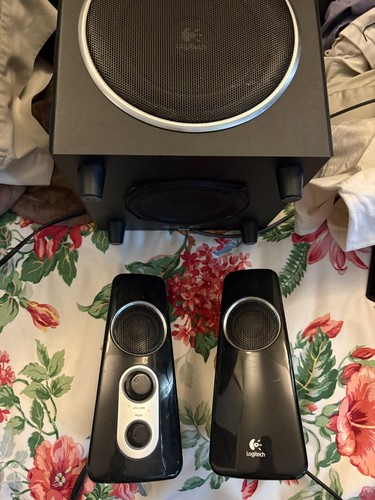Logitech Z523 Speaker System with Subwoofer S-00076A - Black