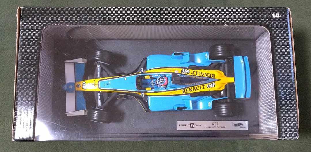 Hot Wheels 1/18 Renault R23 Fernando Alonso | eBay