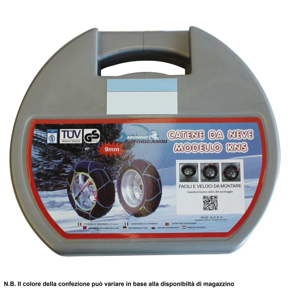 CATENE DA NEVE 9MM 225/50 R17 FORD GALAXY [01/2006->12/15] - Immagine 2 di 4