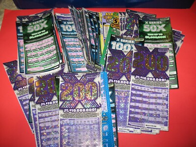 $10,100  New York State 2025 Losing Scratch-Off  AND Draw Lottery Tickets