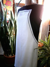 abito donna estivo bianco-nero anni '60