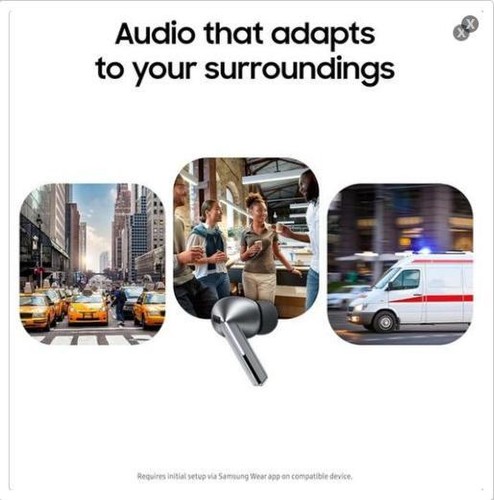 SAMSUNG Galaxy Buds 3 Pro True Wireless Noise Cancelling Bluetooth Earbuds - Afbeelding 7 van 16