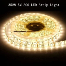 3528 Bright  RGB Waterproof SMD  Flexible Strip light With Tape 12V 5M 16.4f