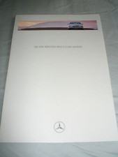 Mercedes E Class Saloons brochure Feb 1996