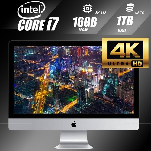 Apple iMac Intel Core i7, up to 16GB RAM 1TB SSD macOS (21.5-inch Retina 4K)