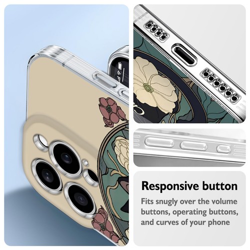 Cats Pattern Soft Custom TPU Case Phone Cover For iPhone 16 15 14 13 12 Pro Max - Picture 59 of 95