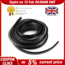 5M Van Conversion Window Black Knock On Trim 1-2 mm Edging PVC Rubber Trim UK