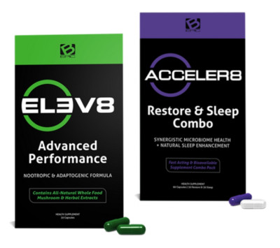 #1 Trusted Seller  -  1 Month Supply Elev8 & Acceler8 Purple Green White Pills 