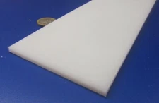 Hdpe White Bar 3/16" (.188") Thick x 3.25" Wide x 36" Long, 3 Pcs, 9 Ft Total
