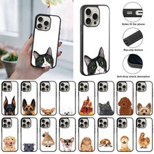 For Apple iPhone 16 Pro 6.3" 2024 Animal Hard Back Case Cover Rubber Slim Case