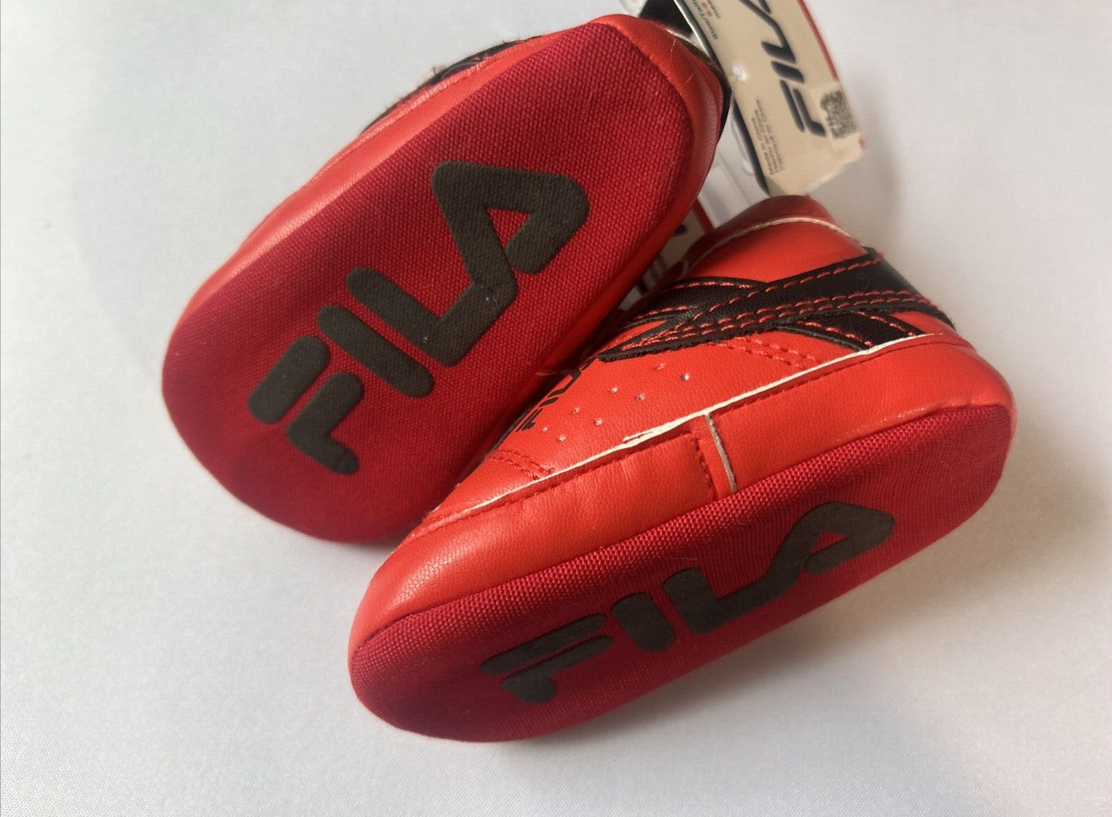 PONY FILA PRE WALKER SCARPE CULLA NEONATO BAMBINO RAGAZZI SNEAKERS ALTE 6 9 mesi