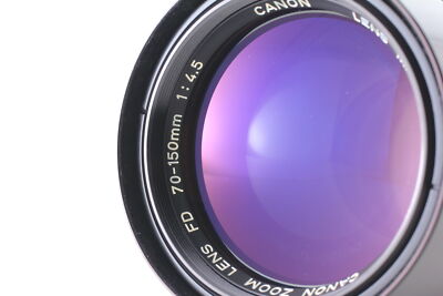 【現状品】Canon F-1 zoom LENS FD 70-150mm ▶︎[MINT] Canon New FD NFD 70-150mm f4.5 MF Zoom Lens For