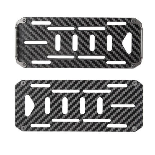 Kohlefaser Batterie Halterung Platte Tray für 1/10 Axial SCX10II RC Car Kit Crawler - Bild 7 von 12