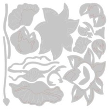 NEW Sizzix "FLORAL BLOSSOM" Thinlits Steel Dies-7 dies 2020 Release 