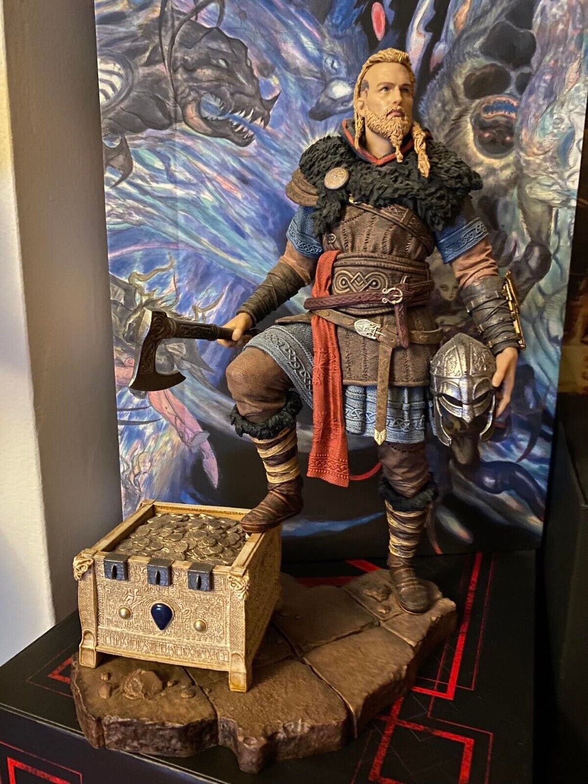 Assassin's Creed Valhalla Bundle with Eivor Statue, Life-Size