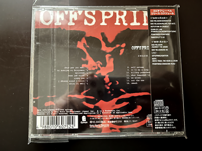 SMASH by The Offspring (CD, 1994, EPIC, JAPAN, w Obi) | eBay UK