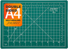 12'' X 9" Self-Healing Double-Sided Cutting Mat for Craft, Sewing, Hobby, Green