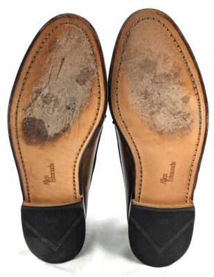 Allen Edmonds Lowry Mens Kiltie Tassel Loafers Shoes Brown  display picture 2