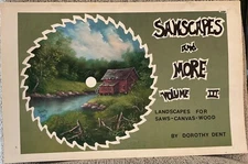 SAWSCAPES & MORE VOL. III Decorative Painting Book DOROTHY DENT