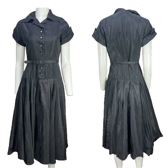Black 1950s Vintage Dresses for Women