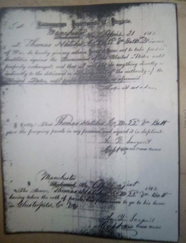 Requisición CS para Batallón Stationary Co. D 22º Va - Imagen 3 de 7