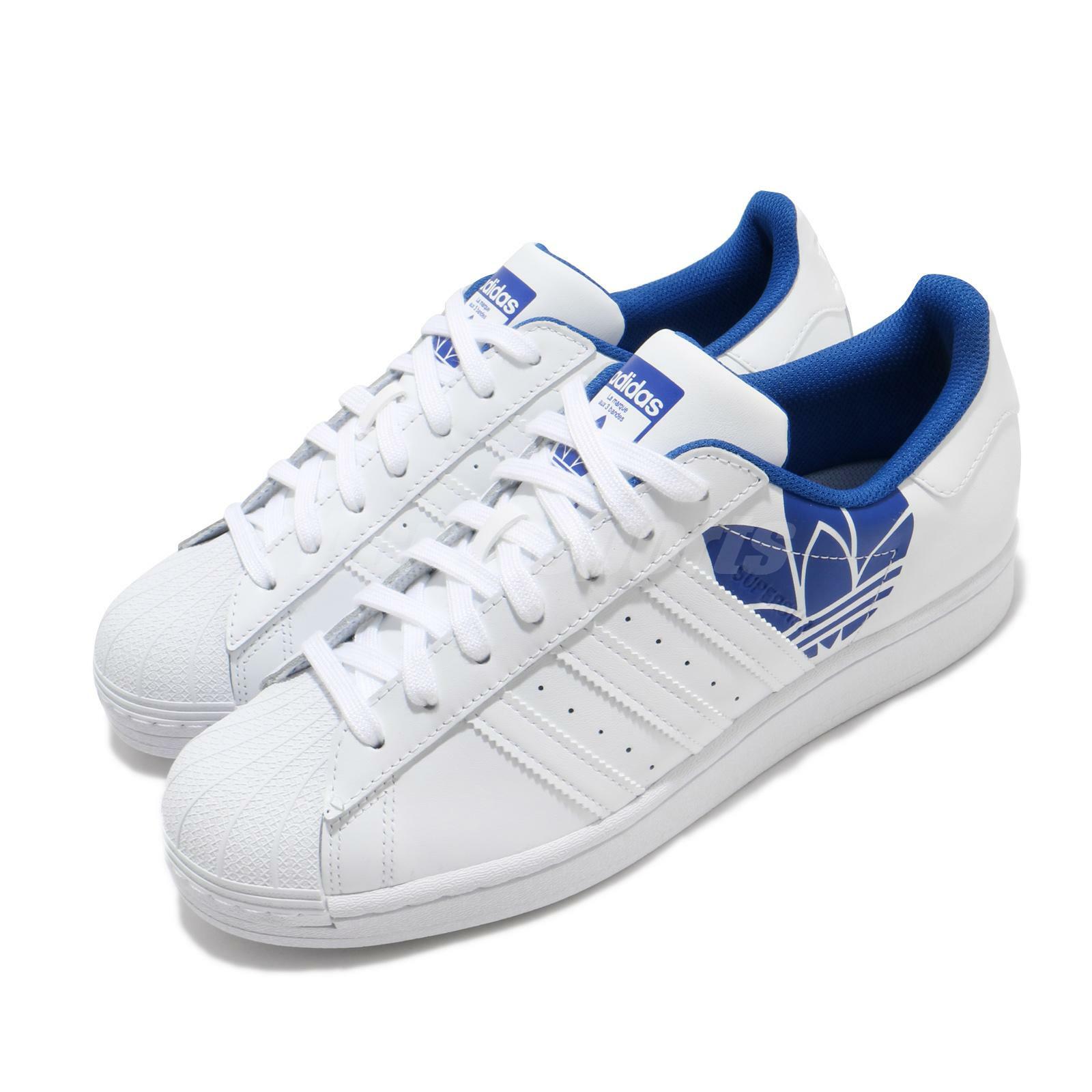 adidas Originals Superstar Trefoil Print Royal Blue White Men Unisex Shoe  FY2826 - Shopping.com