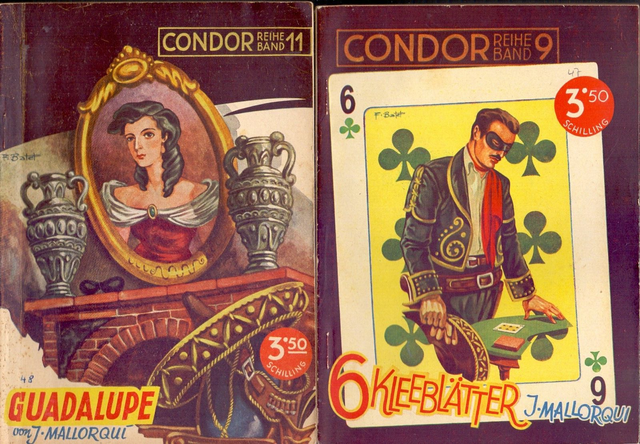 2 CONDOR -WESTERN-SERIE- BAND 9 + 11 -von SCHWICKER -VERLAG- LINZ -1950 MN8848 2 CONDOR -WESTERN-SERIE- BAND 9 + 11 -von SCHWICKER -VERLAG- LINZ -1950 MN8848
