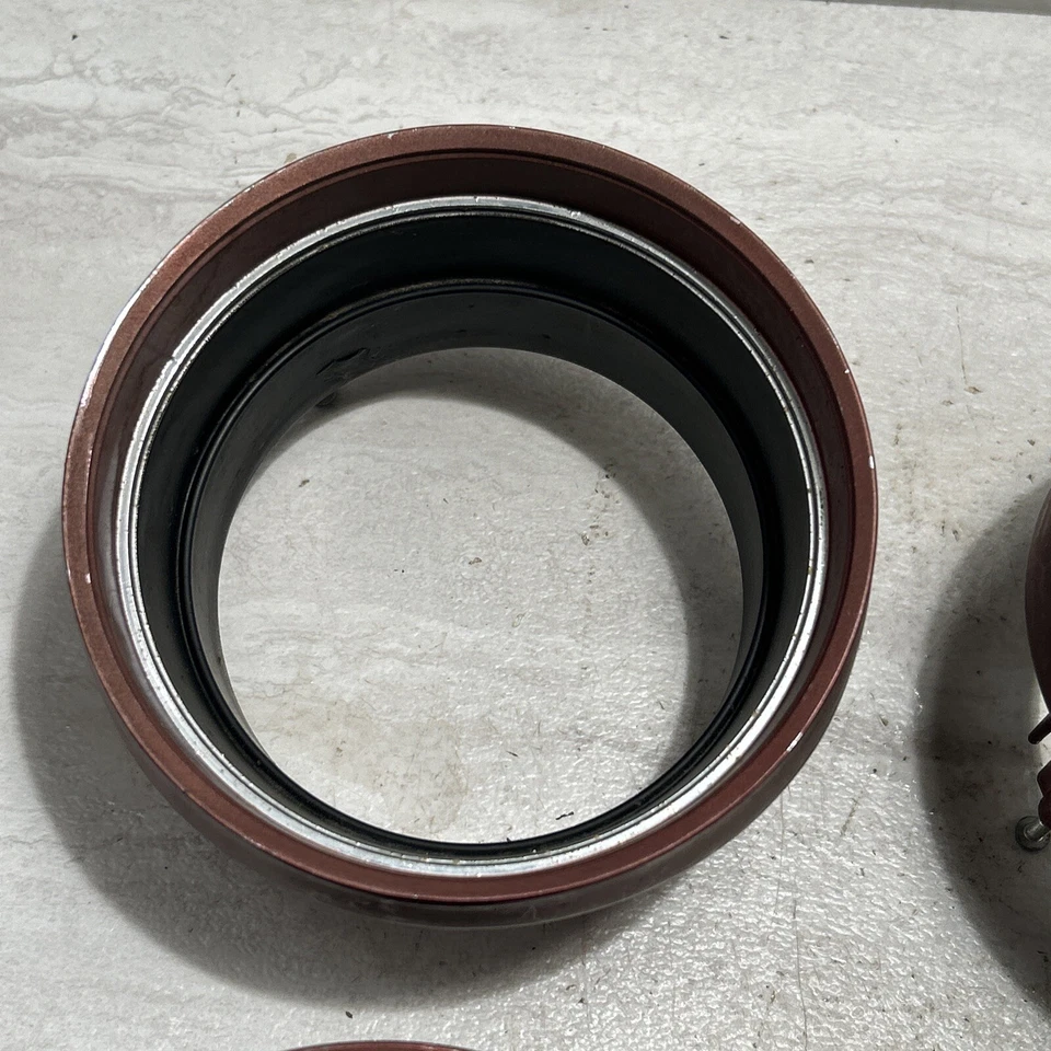 1967 Ford Thunderbird Speedometer & Gauge Cluster Bezel Set Red - Image 2 of 4