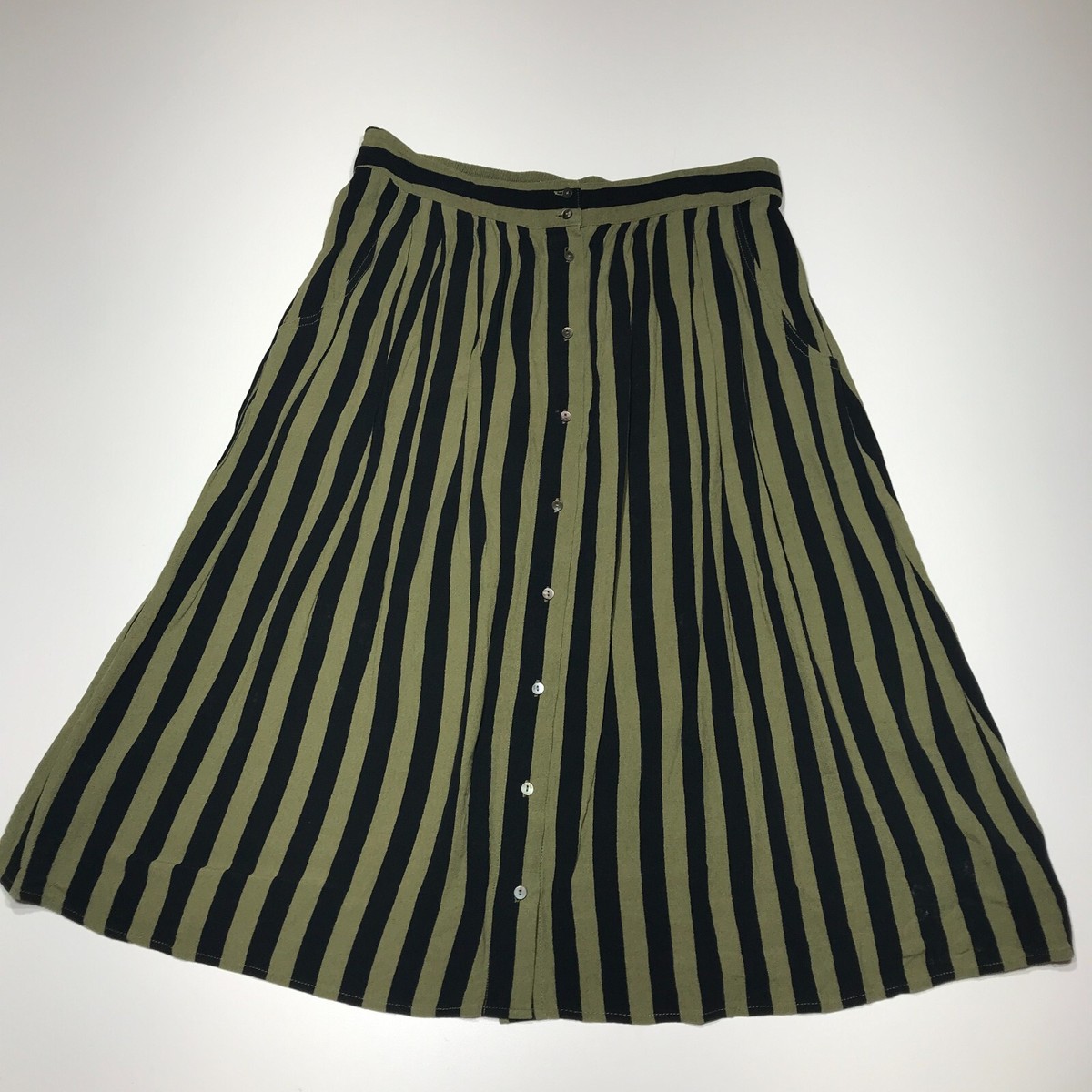 Forever 21 Contemporary Skirt Womens Size M Green Blue