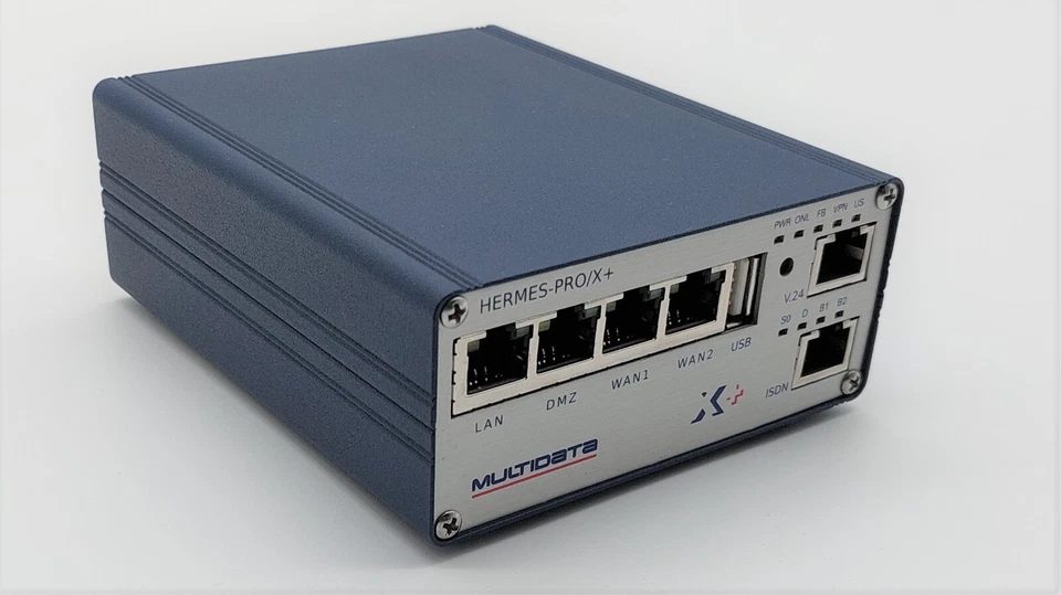 Multidata Hermes - Pro / X+ ISDN XDSL Router für. IP-Kommunikation LAN / WAN - Bild 3 von 3