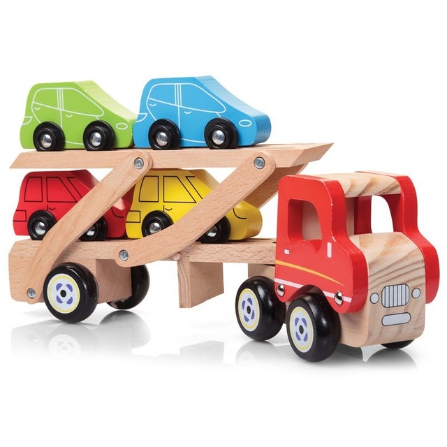 lorry with cars toy