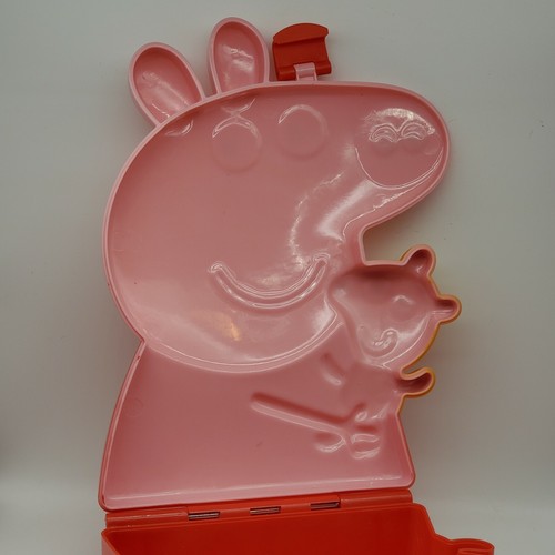 Peppa Pig Carrying Case Only Empty 2003 Jazwares Excellent Condition Very Clean - Picture 6 of 6