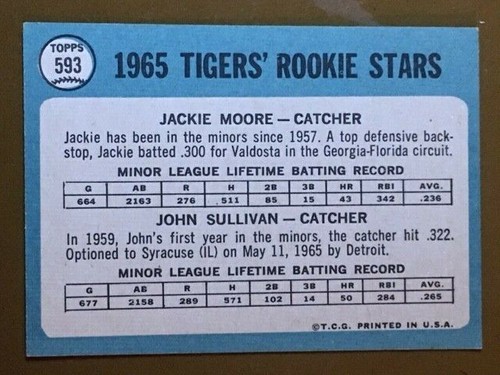 1965 Topps Baseball Singoli - Scegli la tua carta -- 371-598 -- numeri alti - Foto 347 di 357