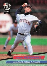 1992 Ultra #576 Jeremy Hernandez San Diego Padres