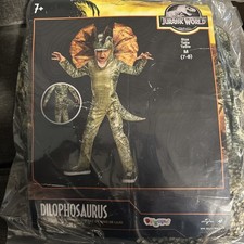 Disguise Jurassic World Dilophosaurus Deluxe Child Kid's Costume Medium 7-8 204