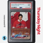 2018 TOPPS OPENING DAY #200 SHOHEI OHTANI RC ROOKIE PSA 9