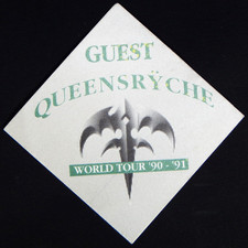 1990-91 QUEENSRYCHE "EMPIRE" DIAMOND GUEST PASS WORLD TOUR UNUSED BACKSTAGE